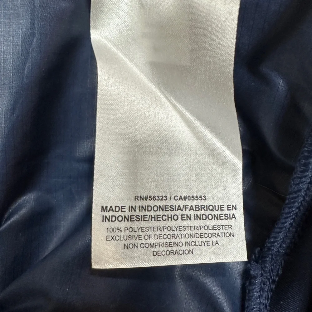 Nike Windbreaker Jacket Track Lightweight 1/3 zip poullover, sz S‎ Cougar mascot
